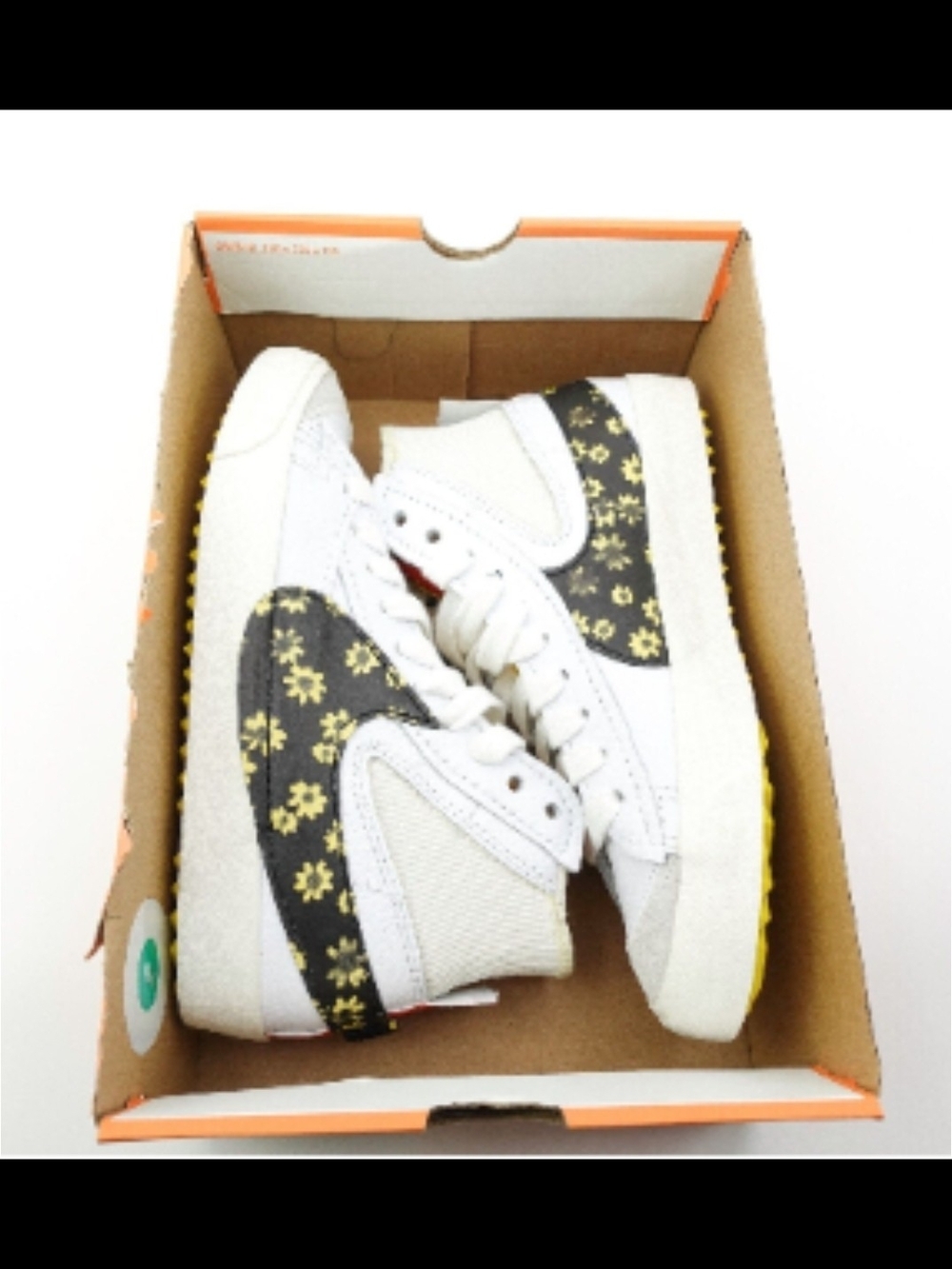 NIKE BLAZER MID 77 JUMBO SUNFLOWER WHITE HIGHTOPS